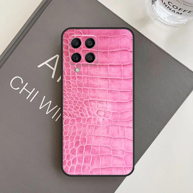 Чехол с принтом под крокодила для Samsung Galaxy M14 M34 M54 M21 M51 M12 M32 M52 M13 M23 M33 M53 M31s M30s M20 Coque
