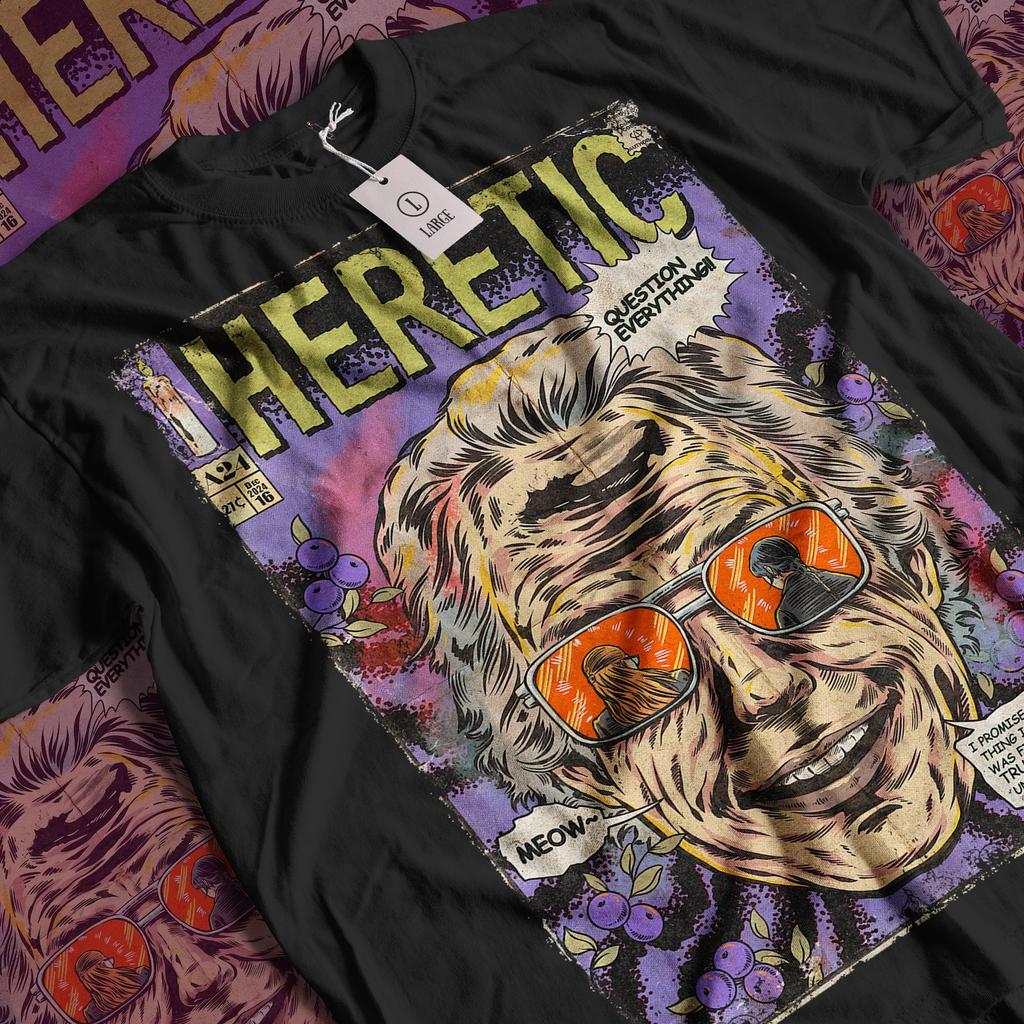 Heretic Movie T-Shirt and kids tshirt: Vintage Graphic Tee