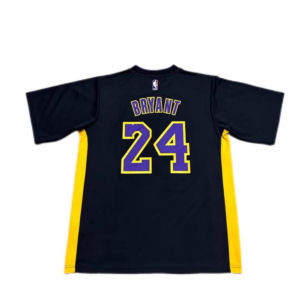 Adidas X NBA Collaboration Lakers Kobe 24 Hollywood Night REP Printed V-Neck Pullover Short Sleeve Basketball Jersey Unisex Jersey 7818A-3LG-AEB836