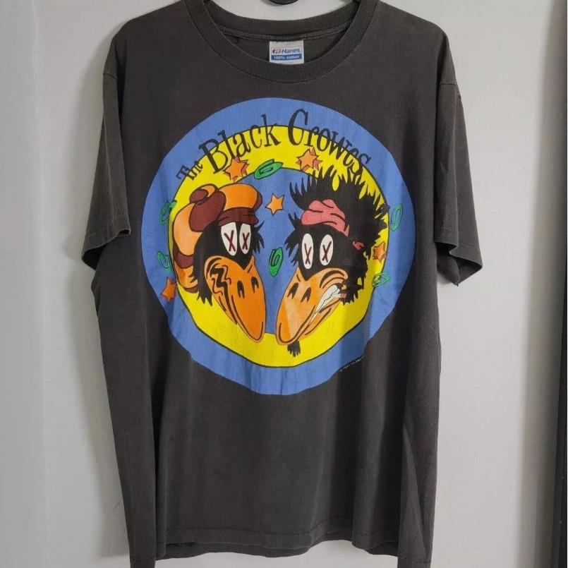 Винтажная футболка The Black Crowes 1992 года High As The Moon Tour Черная от S до 5XL