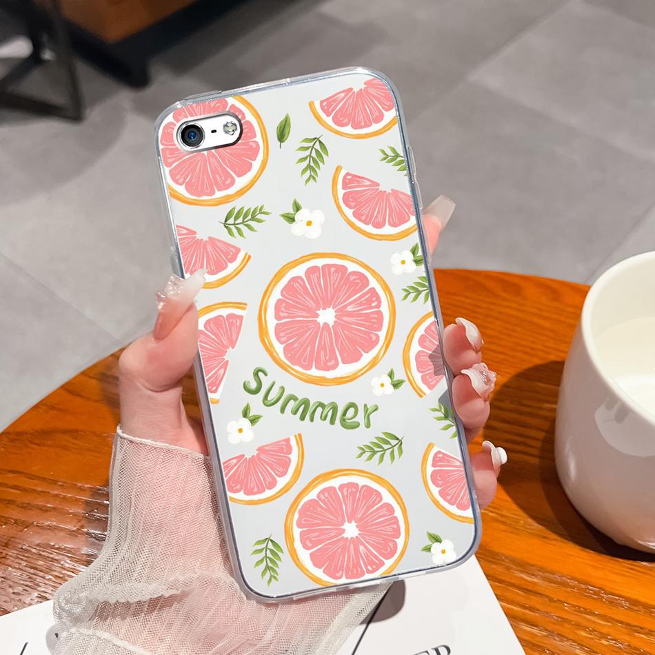 Для iPhone 4 5 5S 6 Plus Чехол для телефона Чернильная живопись Мягкая прозрачная силиконовая задняя крышка Для Apple iphone4 iphone5 5 S iphone6 6+ Funda