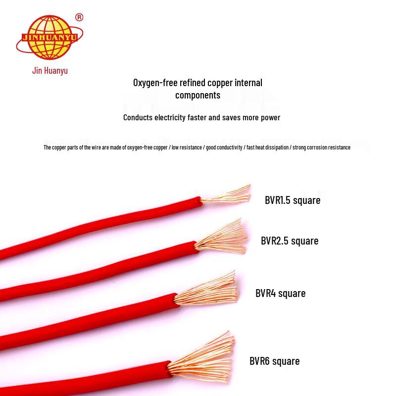 JINHUANYU National Standard BVR Copper Flexible Wire