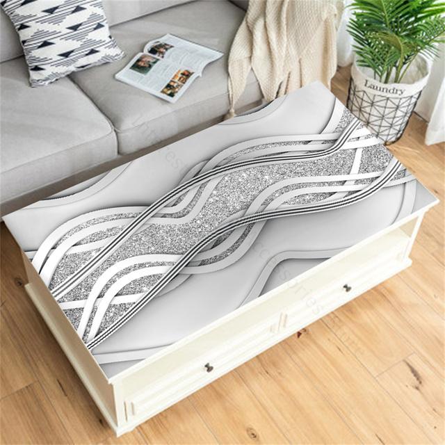 ПВХ Винил Золотой Треугольник Мрамор Контактная Бумага для Кухонных Шкафов Наклейка На Стол Водонепроницаемые Самоклеящиеся Обои Наклейки