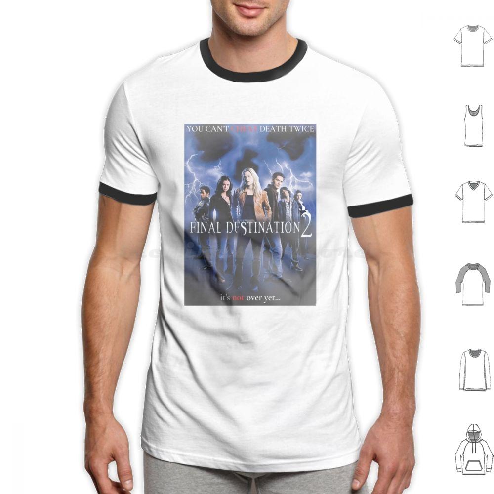 Футболка Final Destination 2 Мужская Женская Детская 6XL Фильм Конечная Станция 2 Кинотеатр Ужасы Саспенс Final Destination 2 Приключение Страх