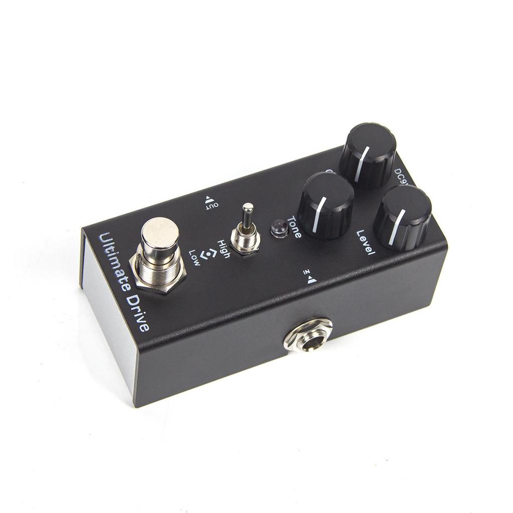 Electric Guitar Distortion & Reverb Effects Pedal