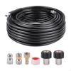 Sewer Jetter Kit for Pressure Washer,Drain Nozzles Cleaner Hose 1/4 Inch NPT Jetting