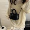 Versatile Texture Small Square Bag Small Size Shoulder Strap Crossbody Bag  Casual Wear