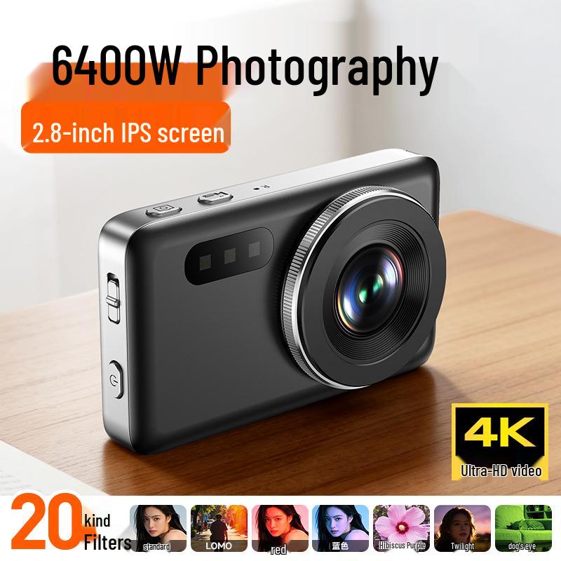 K69 Retro Campus HD Portable Digital Camera - Entry-Level Card Camera Gift