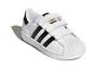 adidas Оригинальные Superstar Foundation Дышащие и износостойкие Низкие Детские Скейтбордические Кроссовки Белые B26070