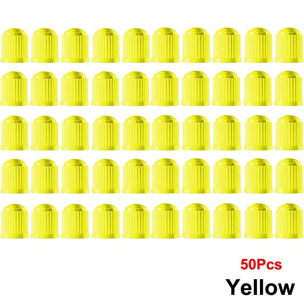 10/25/50/100 шт. колпачки для клапанов шин, пластиковые автомобильные стержни для шин, пылезащитные чехлы, универсальные колпачки для клапанов для автомобилей, мотоциклов, велосипедов, велосипедов