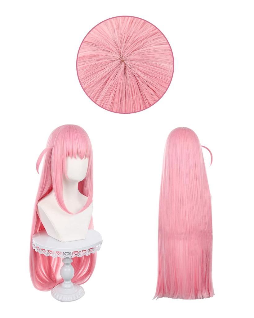 Парик для косплея Goto Hitori, в комплекте костюм горничной Doujin Gothic Lolita Moe Bocchizarock, набор костюмов для косплея Hitori Maid, парик [God-like Goods], 7 предметов
