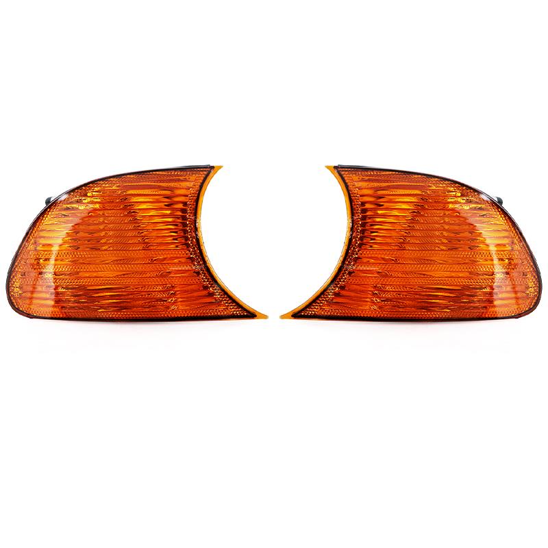 For BMW E46 2-Door 1998 1999 2000 2001 Car Turn Signal Blinker Side Corner Light Lamp Front Fog Light 63126904299 63126904300