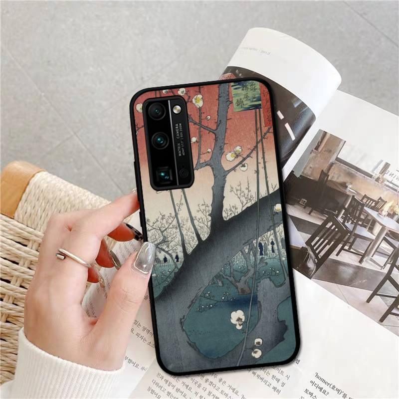 Чехол для телефона в японском стиле Art Japan для Huawei Honor V30 30 9X 7A Pro View 20 10 9 Lite 10I 8C 8X 5A Play Cover