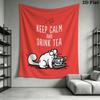 Simon‘s Cat Wall Tapestry Aesthetic Wall Hanging Printed Fabric Blanket Decorative Tapestries for Bedroom Living Room Home Decor
