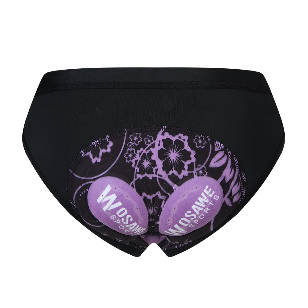 Женские велосипедные шорты WOSAWE, женское нижнее белье с мягкой подкладкой, трусы для верховой езды, велосипедные трусы