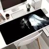 Игровой коврик для мыши с готической девушкой из аниме, новый, большой, нескользящий, резиновый, настольный коврик со швом по краю, прочный, моющийся, коврик для клавиатуры для офиса, дома