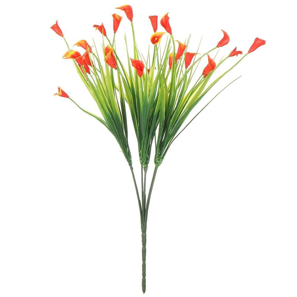 Пластиковая мини искусственная калла цветочная композиция 25 головок/букет новые искусственные растения украшение стола