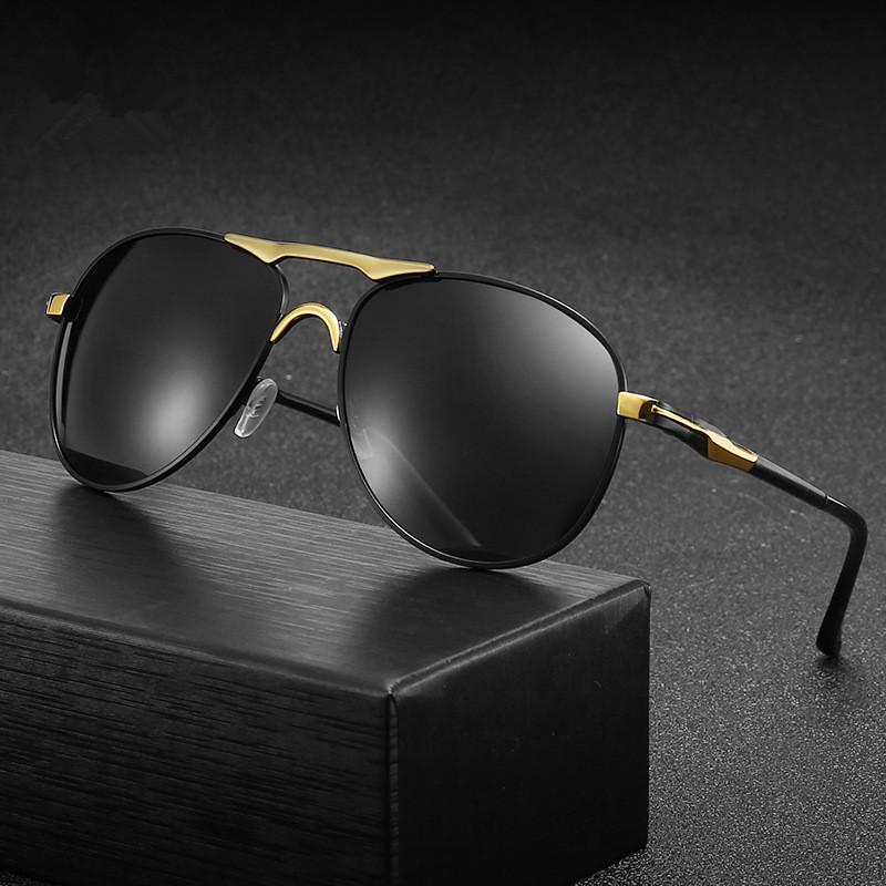 Классические поляризованные солнцезащитные очки с изменяемым цветом, мужские очки для вождения, очки-жабы для вождения 8722