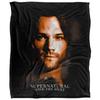 Supernatural Sam Portrait Soft Touch Blanket