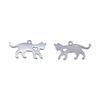 Подвески-шармы Кот Сердце Сплав Поделки Для DIY Изготовления Украшений Аксессуары