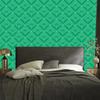Geometric sea rhombus wallpaper, sea center 50x1000