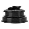 Viaron Bicycle Bearing Headset Aluminum Alloy Mountain Bike Stem Headset for Cone Straight Tube ForkBlack