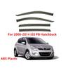 Для HYUNDAI I20 Hb 2008 2009 2010 2011 2012 2013 2014 Автомобильная наклейка Пластиковое оконное стекло Ветровик Защита от дождя/солнца Вентиляционные детали