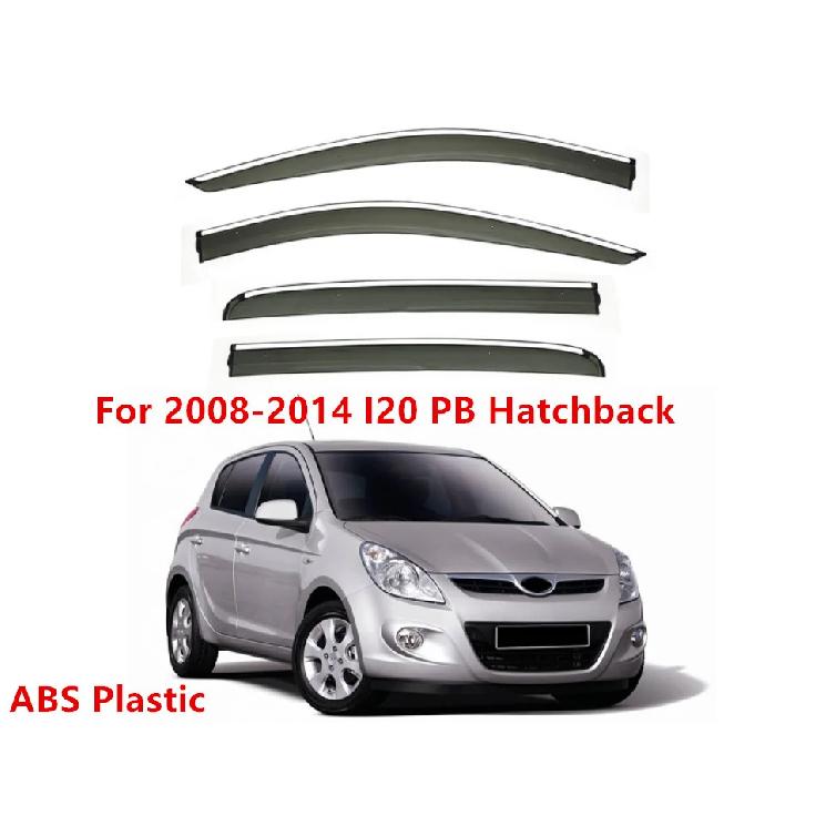 Для HYUNDAI I20 Hb 2008 2009 2010 2011 2012 2013 2014 Автомобильная наклейка Пластиковое оконное стекло Ветровик Защита от дождя/солнца Вентиляционные детали