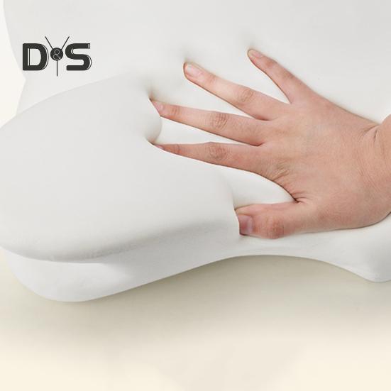 Подушка с эффектом памяти, медленный отскок, эластичная, облегчающая боль в шее, охлаждающая технология, подушка для сна, высокая плотность, поддержка, дышащая, моющаяся, боковая часть спинки