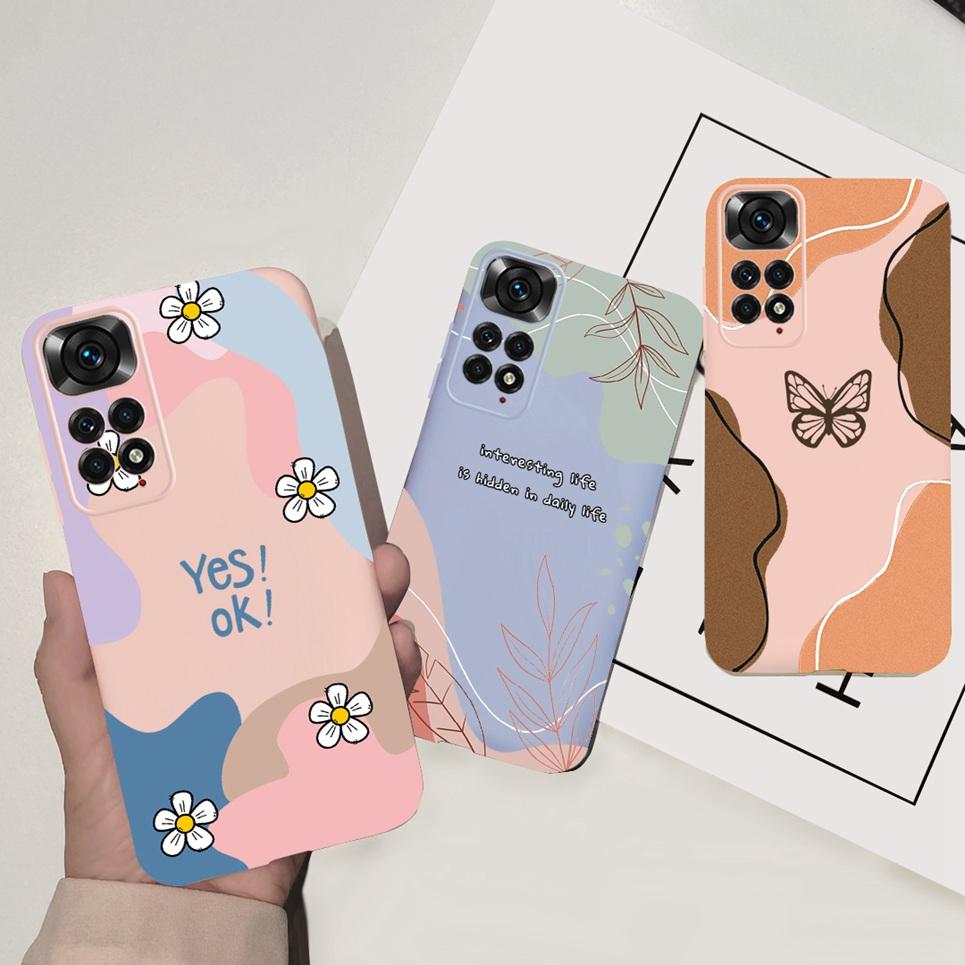 For Xiaomi Redmi Note 11 Pro Plus 5G Case Cover Redmi Note 11S 5G Back Bumper TPU Soft Case Redmi Note 11 Pro Mi 11i 5G Fundas