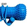Pet Chew Toy Dog Toys for Aggressive Chewers, 2-in-1 Teeth Cleaning Dental Care with Anxiety Relief Rope, Bone Shaped TPR Interactive Tough