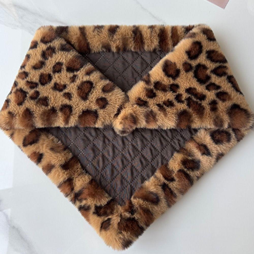 Faux Fur Plush Scarf Long Wrap Neck Warmer New Faux Fur Neck Wrap  Women
