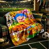 Happy Plim Friends Blanket Flannel Throw for Sofa, Indoor, Camping, Living Room, Office, Chair, And Bed Soft Birthday Gift