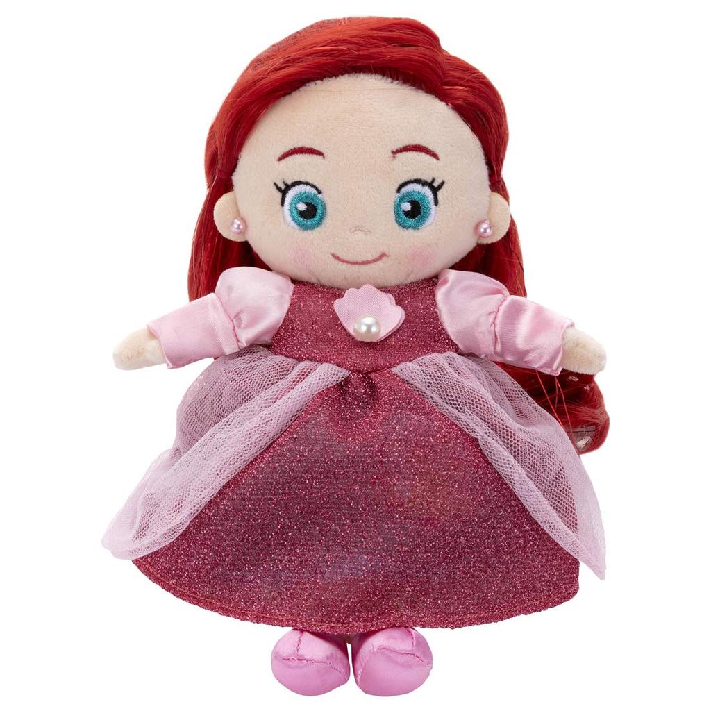 Takara Tomy Arts Disney Character My Friend Princess Hair Makeup Plush Doll Sparkly Dress Up Ariel Рост 20 см Прибл.