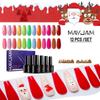 MAYJAM 12Pcs Gel Nail Polish Set 8ML Macaron Pink Red Green Yellow Neon Orange Gel Polish Nail Art Salon Manicure Kit New Year Gifts