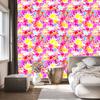 Pink Graffiti Wallpaper for Living Room and Bedroom 50x1000