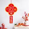 New Year Pendant 2024 Dragon Year Spring Festival Hanging Ornament Pendant for Home Office Decoration
