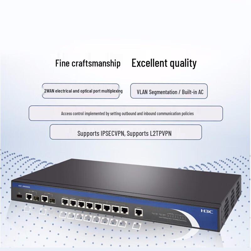 H3C ER8300G2-X Multi-WAN Gigabit Enterprise VPN Gateway Router (CN version)