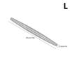 S/M/L Stainless Steel Rolling Pin Kitchen Utensils Dough Roller Bake Pizza Noodles Cookie Dumplings Making Non-Stick Baking Tool