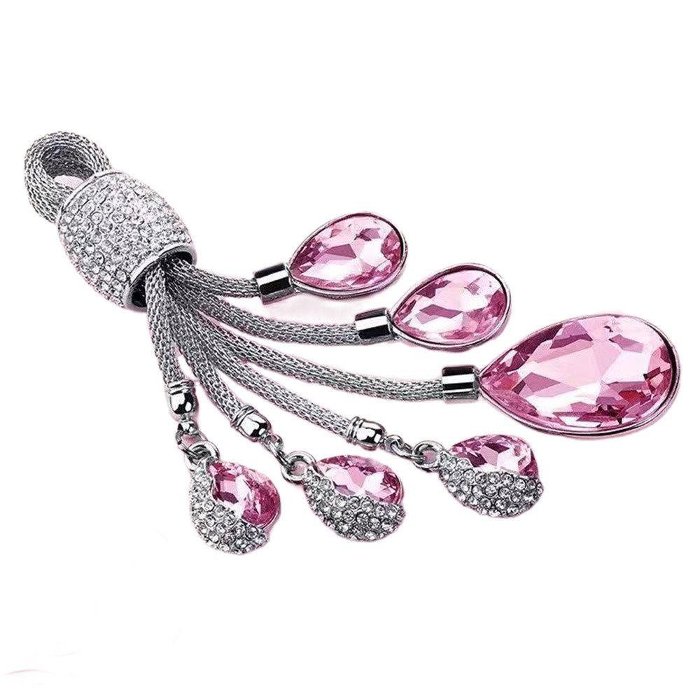 Украшение упаковки, брелок для ключей с каплями воды, брелок для ключей со стразами, подвеска для ключей с кристаллами