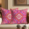 Vikama Bohemian Paisley Floral Mandala Pillowcase Elegant Home Decor For Living Room Bedroom Sofa