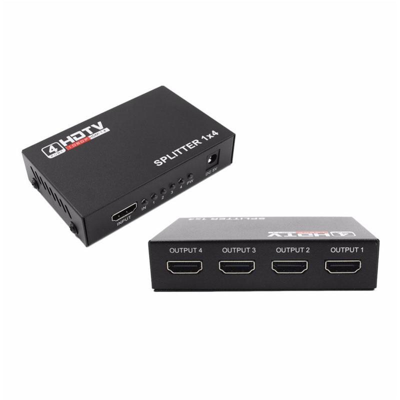 1080p 4K Full HD HDMI-сплиттер-усилитель-повторитель, розетка, распределительная коробка, 1x4 порта RF