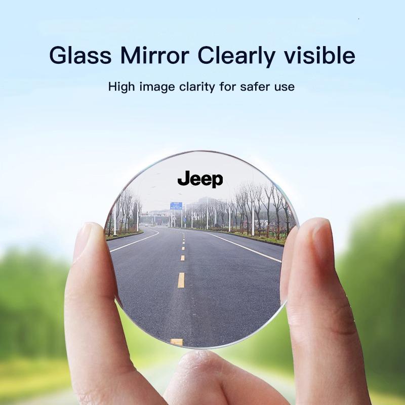 Car Rearview Mirror Image Extension Auxiliary Accessories For Jeep Grand Cherokee Patriot Liberty Wrangler JK Gladiator Compass AKU1