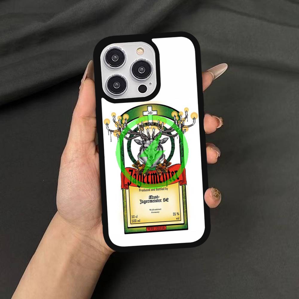 Горячий J-Jagermeisters Для Magsafe Для iPhone Чехол для телефона 17 Air 16 15 14 Plus 13 12 Mini 11 Pro Max Тонкий Магнитный Чехол