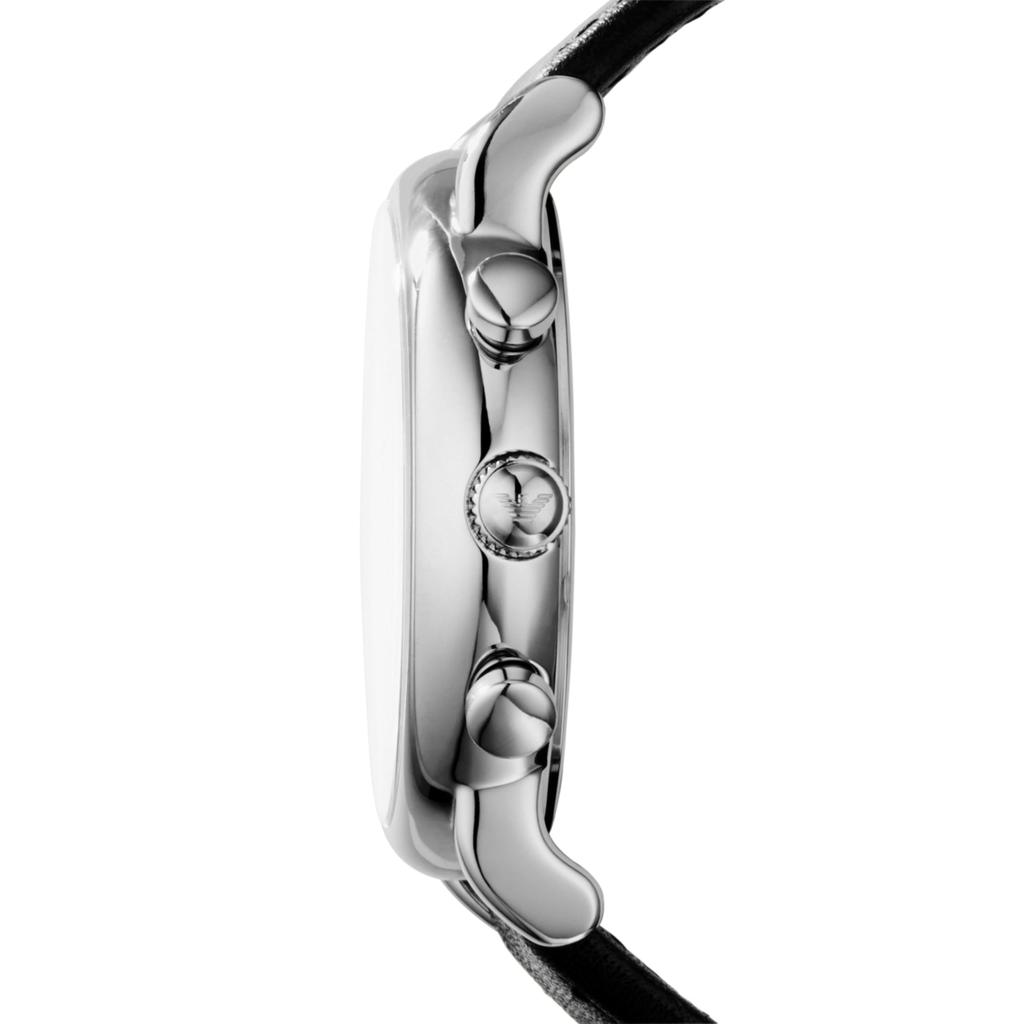 Emporio Armani Analog Leather Watch AR1807 Men's