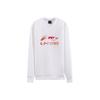 Li-Ning Casual Simple Round Neck Letter Versatile Printed Loose Comfortable Sweatshirt Unisex Sweatshirt AWDVG89-2