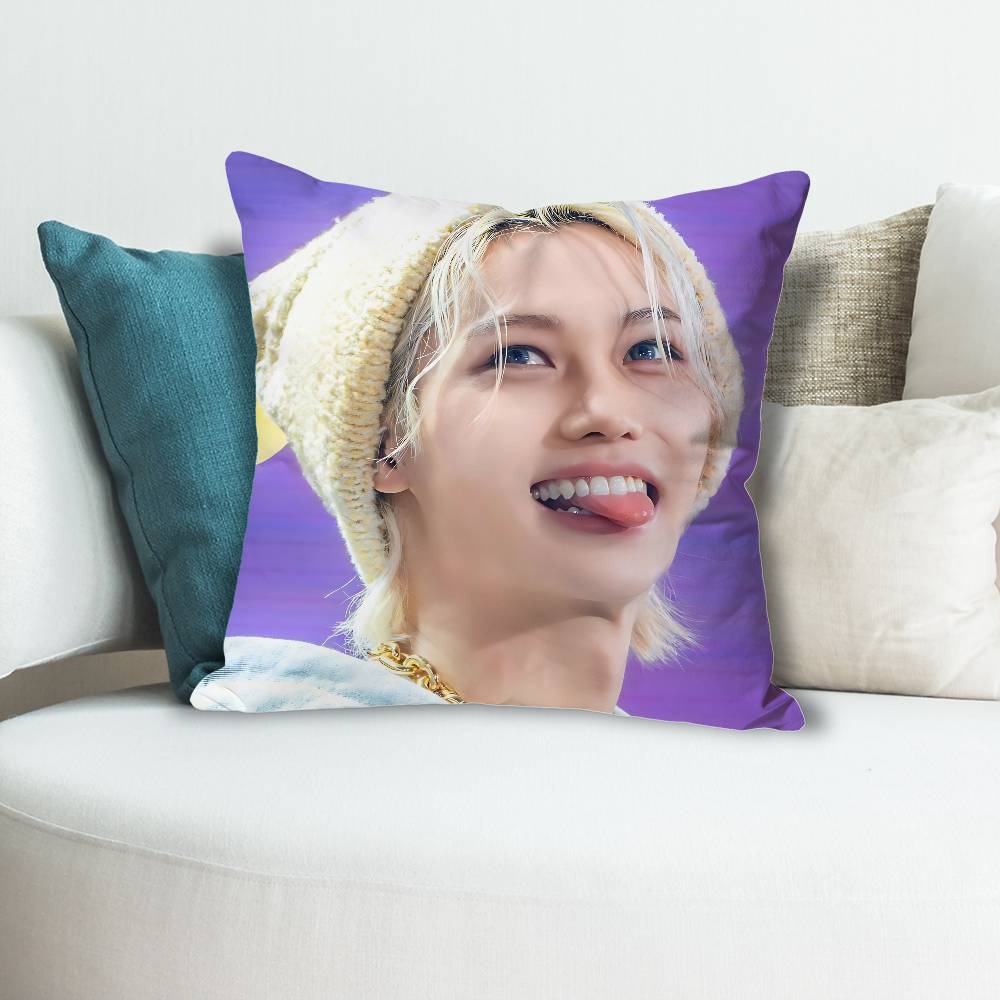 Cool Singer FFelixs LLee Anime Celebrity Merchandise AllMatch Printed Pillow Case Sofa Car Office Room Decoration Protector