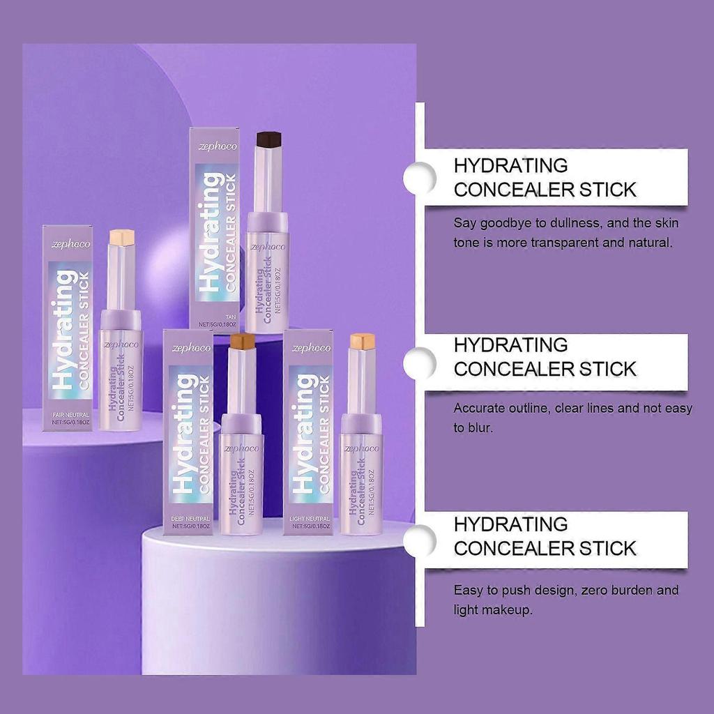 Concealer stick natural color nose shadow contour shadow pen natural concealer three-dimensional waterproof natural color