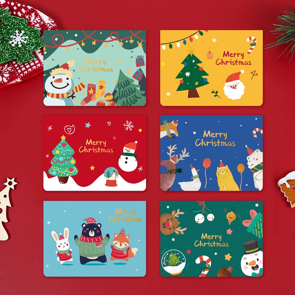 24PCS Christmas & Thanksgiving Greeting Card Set - Festive Holiday Designs for Gifts