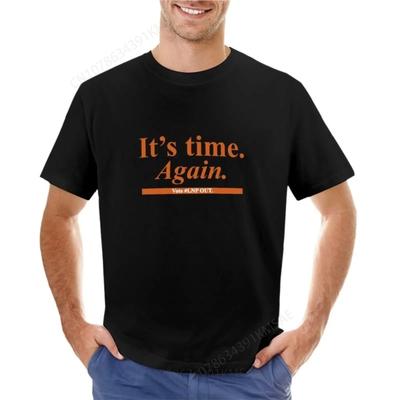 It's Time Again T-Shirt Kawaii Clothes Quick-drying Men Graphic T Shirts